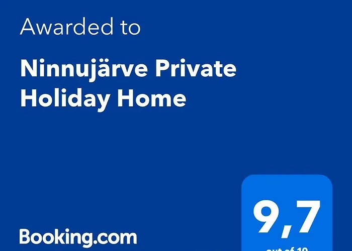 Semesterbostad Ninnujarve Private Holiday Nasva (Saare)